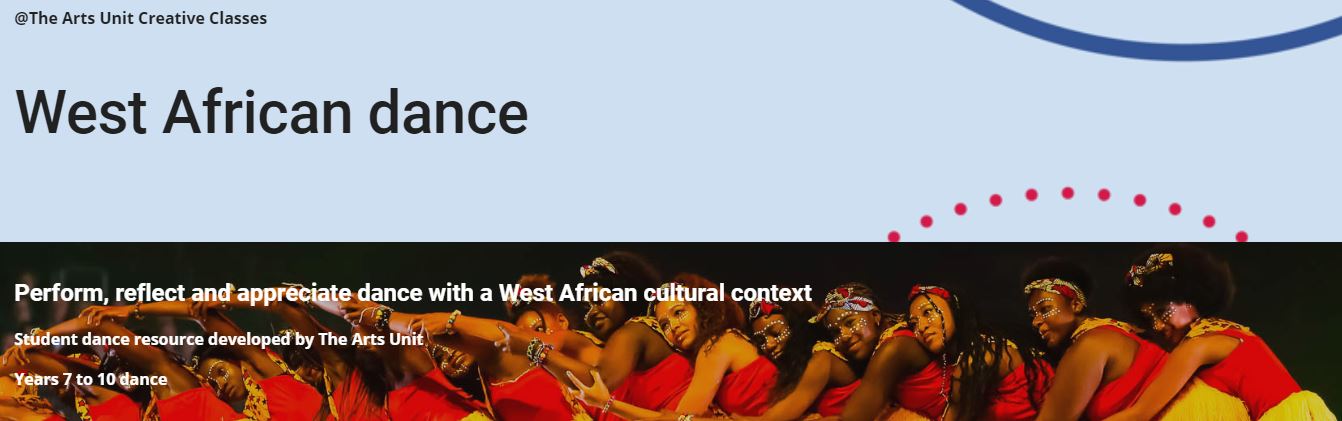 Title image: West African dance